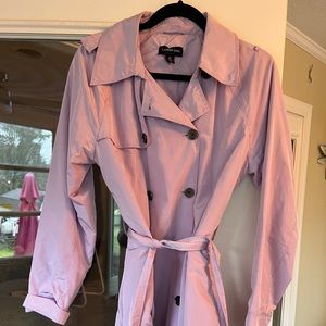 Lands end purple rain coat